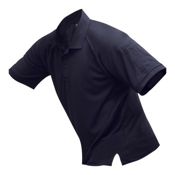 Vertx Coldblack Short Sleeve Polo Shirt, Navy, Polyester, XL F1 VTX4000P NV XLARGE