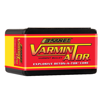 Barnes VARMIN-A-TOR Bullets .20 Caliber .204 Diameter. 32 Grains Hollow Point Box of 100