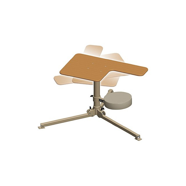 Caldwell BR Pivot Shooting Bench, Butcher Block Top