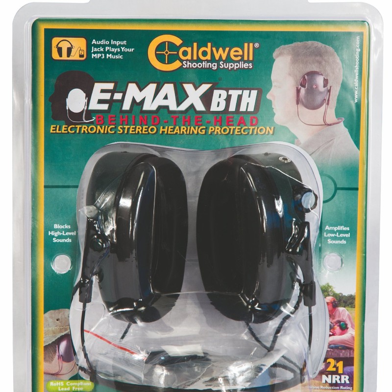 Caldwell E-Max Low Profile, Behind the Neck Electronic Hearing Protection