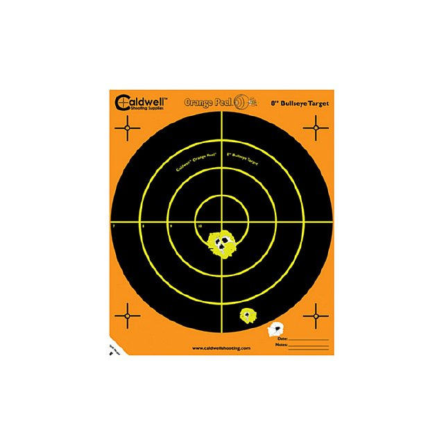 Caldwell Orange Peel 8 bulls-eye: 100 sheets