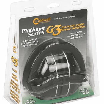 Caldwell Platinum Series, G3 Electronic Hearing Protection