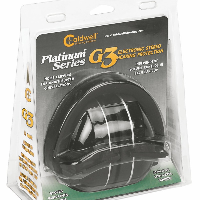 Caldwell Platinum Series, G3 Electronic Hearing Protection