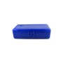 FS Reloading Plastic Ammo Box Automatic Pistol 50 Round Solid Blue