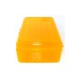 FS Reloading Plastic Ammo Box Automatic Pistol 50 Round Translucent Amber