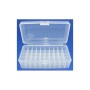 FS Reloading Plastic Ammo Box Large Pistol 50 Round Clear