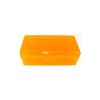 FS Reloading Plastic Ammo Box Large Pistol 50 Round Translucent Amber