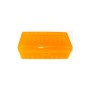 FS Reloading Plastic Ammo Box Large Pistol 50 Round Translucent Amber