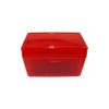 FS Reloading Plastic Ammo Box Large Rifle 50 Round Translucent Red