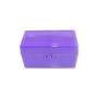 FS Reloading Plastic Ammo Box Large Rifle 50 Round Solid Purple