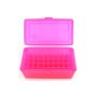 FS Reloading Plastic Ammo Box Large Rifle 50 Round Translucent Pink