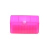 FS Reloading Plastic Ammo Box Small Rifle 50 Round Translucent Pink