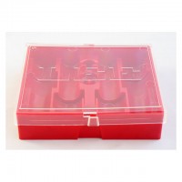 Lee Precision 4-Die Box Flat Red with Lid