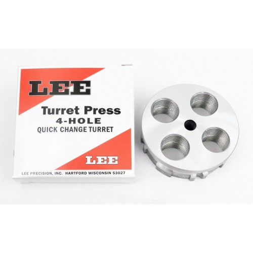 Lee Precision 4 Hole Turret Silver Free Fast Shipping NEW Durbale design LAST