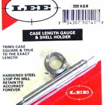 Lee Precision Case Length Gauge & Shell Holder .300 Holland & Holland