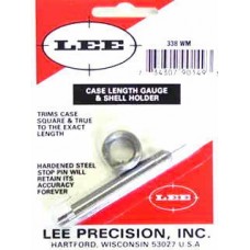 Lee Precision Case Length Gauge & Shell Holder .338 Winchester Magnum