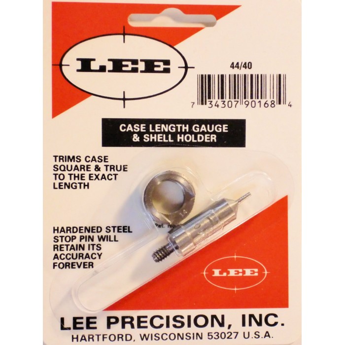 Lee Case Length Gage and Shellholder 44-40 WCF   # 90168   New! 