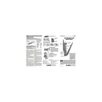 Lee Precision HANDPRESS Instructions