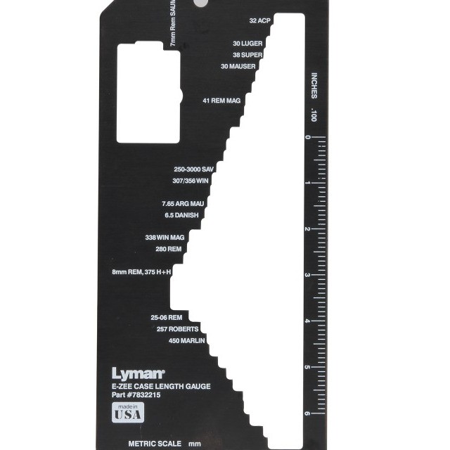 Lyman E-Zee Case Length Gauge