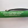 Green Bright Soft Touch Diamond Stylus Pen with Inscription