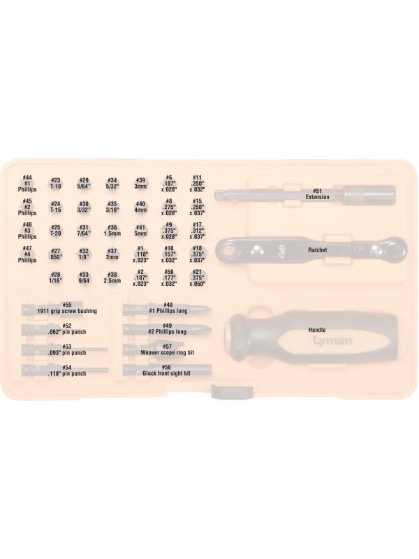 Lyman Master Gunsmith Tool Kit 45 Pieces LY-7991360-img-6