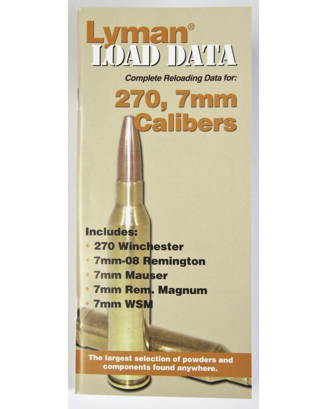 Lyman Load Data Book 270, 7mm Calibers LY-9780012-img-0